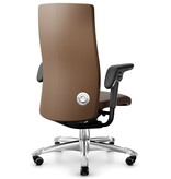 HÅG HAG Tribute 9021 luxe leren bureaustoel met hoge rugleuning