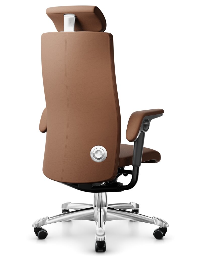 HÅG HAG Tribute 9031  luxe leren bureaustoel met hoge rugleuning