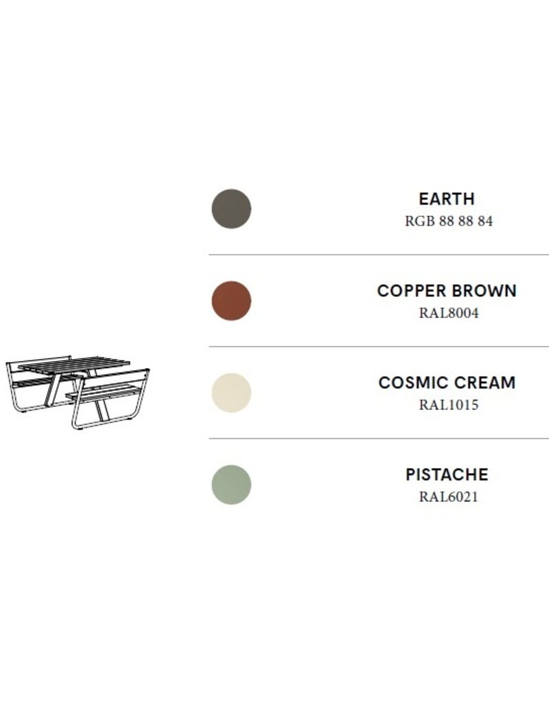 Extremis Extremis Manille picnic tafel
