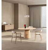 Artisan Artisan Column massief houten ronde tafel