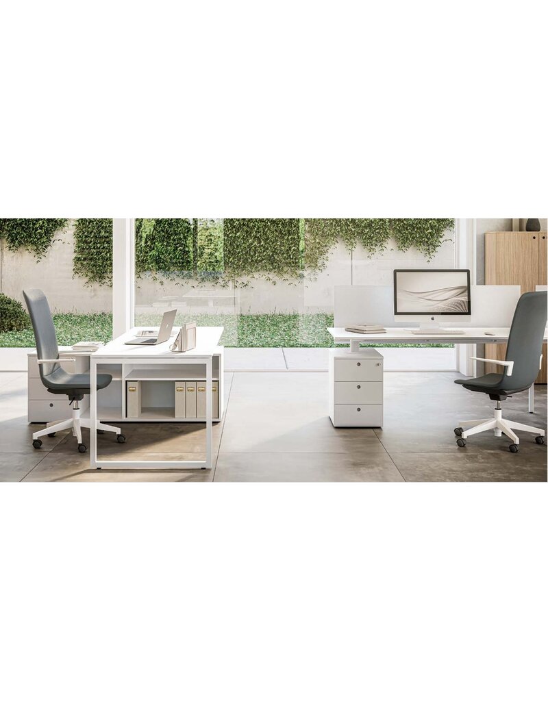 Fantoni Fantoni Framework 2.0 bureau in hoogte instelbaar