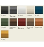 Quinti Quinti Gronda ronde eet- en vergadertafel met metalen poot