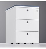 Fantoni Fantoni Framework 2.0 verrijdbaar ladeblok, 3 laden of 1 lade met hangmappenlade