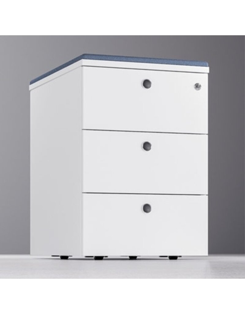 Fantoni Fantoni Framework 2.0 verrijdbaar ladeblok, 3 laden of 1 lade met hangmappenlade