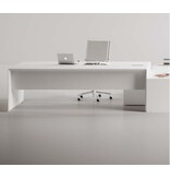 Fantoni Fantoni Quaranta5 2-persoons dubbel bureau hoogteverstelbaar, bladdiepte 75 cm