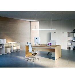 Fantoni Fantoni Quaranta5 bureau 120 cm breed