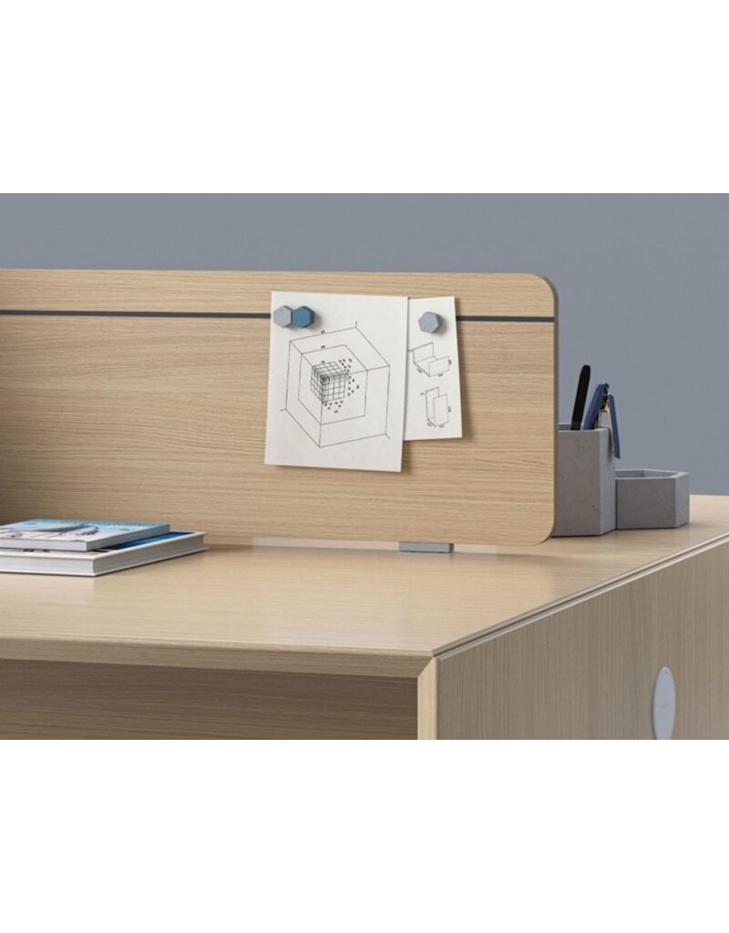 Fantoni Fantoni Quaranta5 compacte receptiebalie met LED verlichting