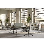 Klöber Klober Connex taupe bureaustoel met netrug