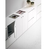 Fantoni Fantoni Quaranta5 lage kast met deuren (56cm hoog)