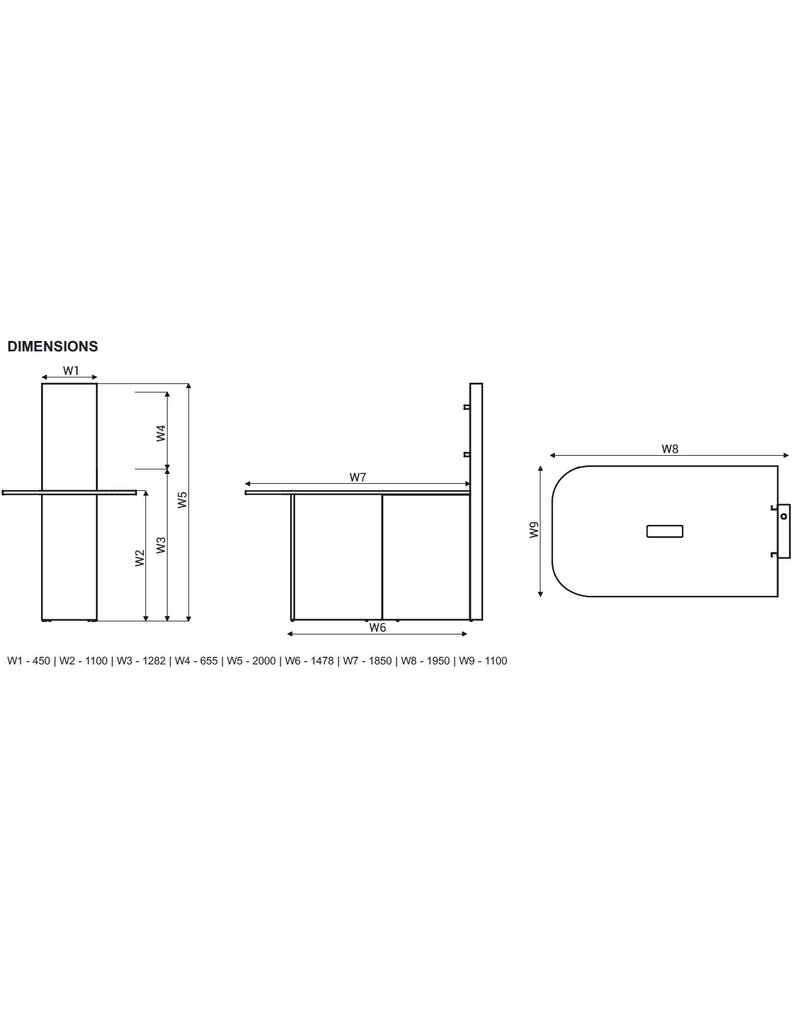 MDD MDD Multimedia vergadertafel laag of hoog
