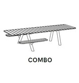 Extremis Extremis Panigiri modulaire picnic  eettafel