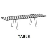 Extremis Extremis Panigiri modulaire picnic  eettafel