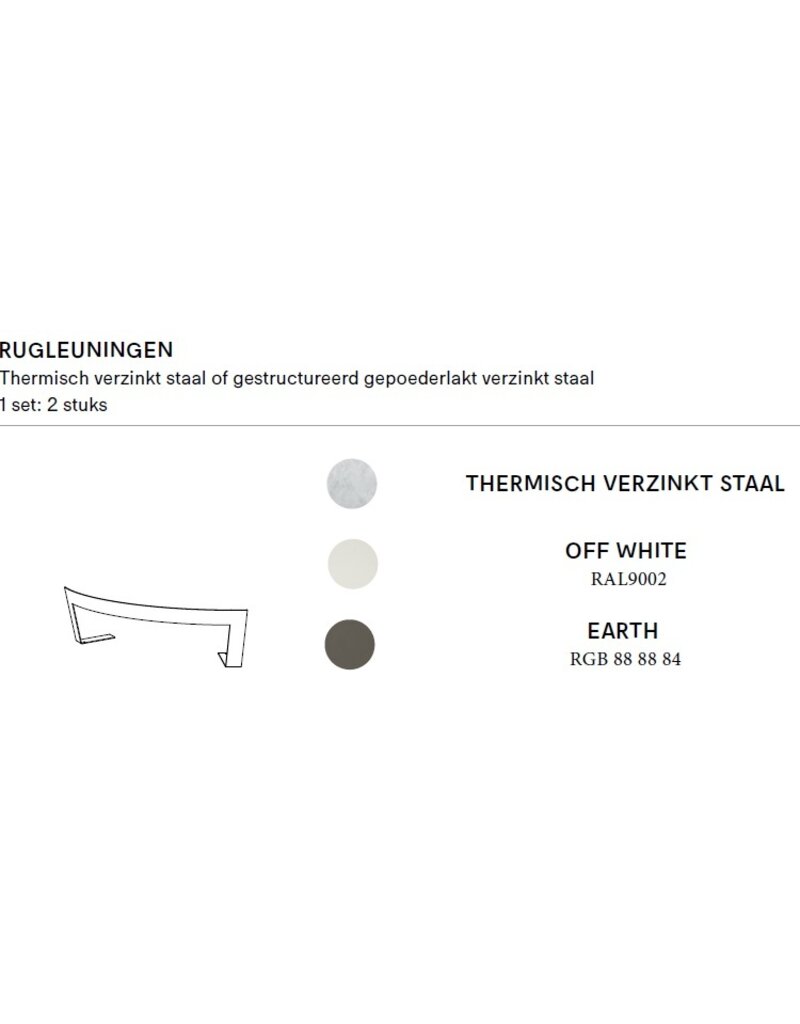 Extremis Extremis Pantagruel  ronde tafel met bank