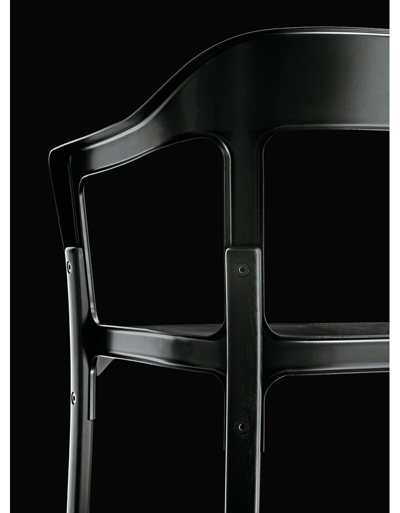 Magis Magis Steelwood stoel met houten poten