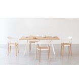 Magis Magis Steelwood stoel met houten poten