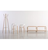 Magis Magis Steelwood stoel met houten poten