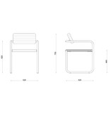 Be. Classics Be Classic Chair CG73 vergader- eetkamerstoel