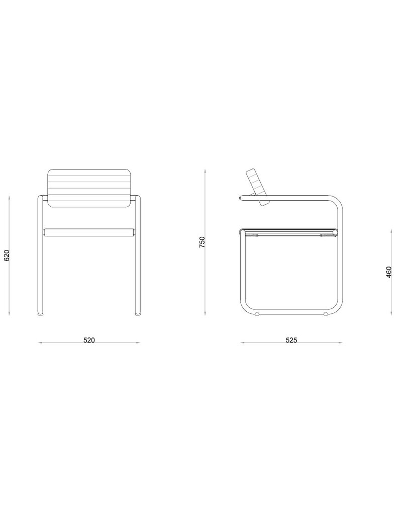 Be. Classics Be Classic Chair CG73 vergader- eetkamerstoel