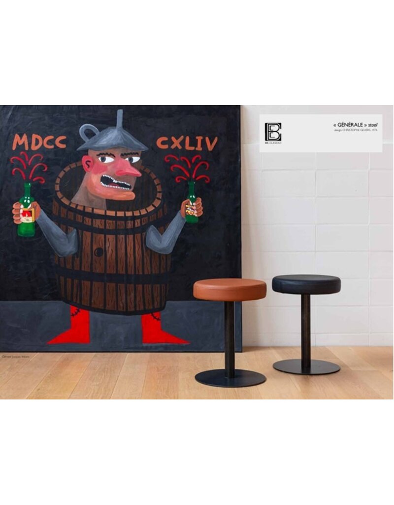 Be. Classics Be Classic Low Stool  kruk CG72-H47  Leather