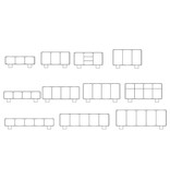 Artisan Artisan Bloop massief houten dressoir