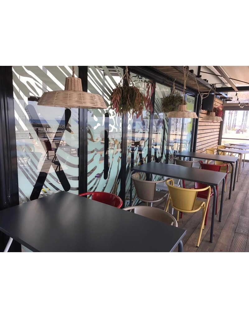 Adico Adico 5028 terrastafel staal/epoxy stapelbaar