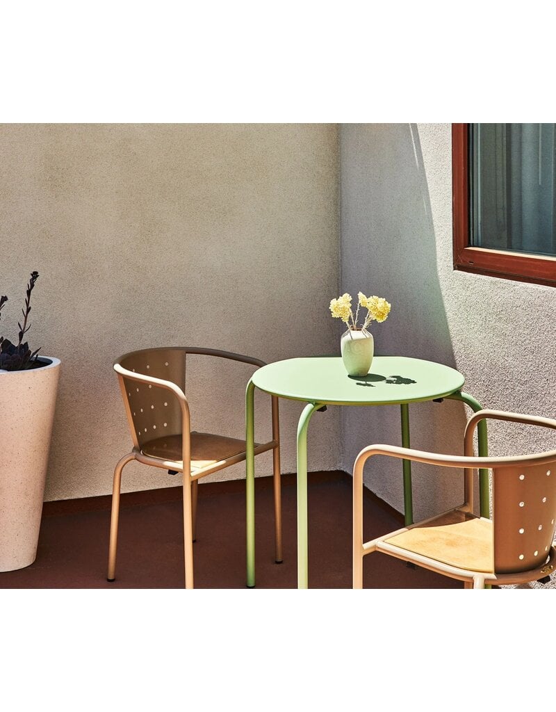 Adico Adico 5028 terrastafel staal/epoxy stapelbaar