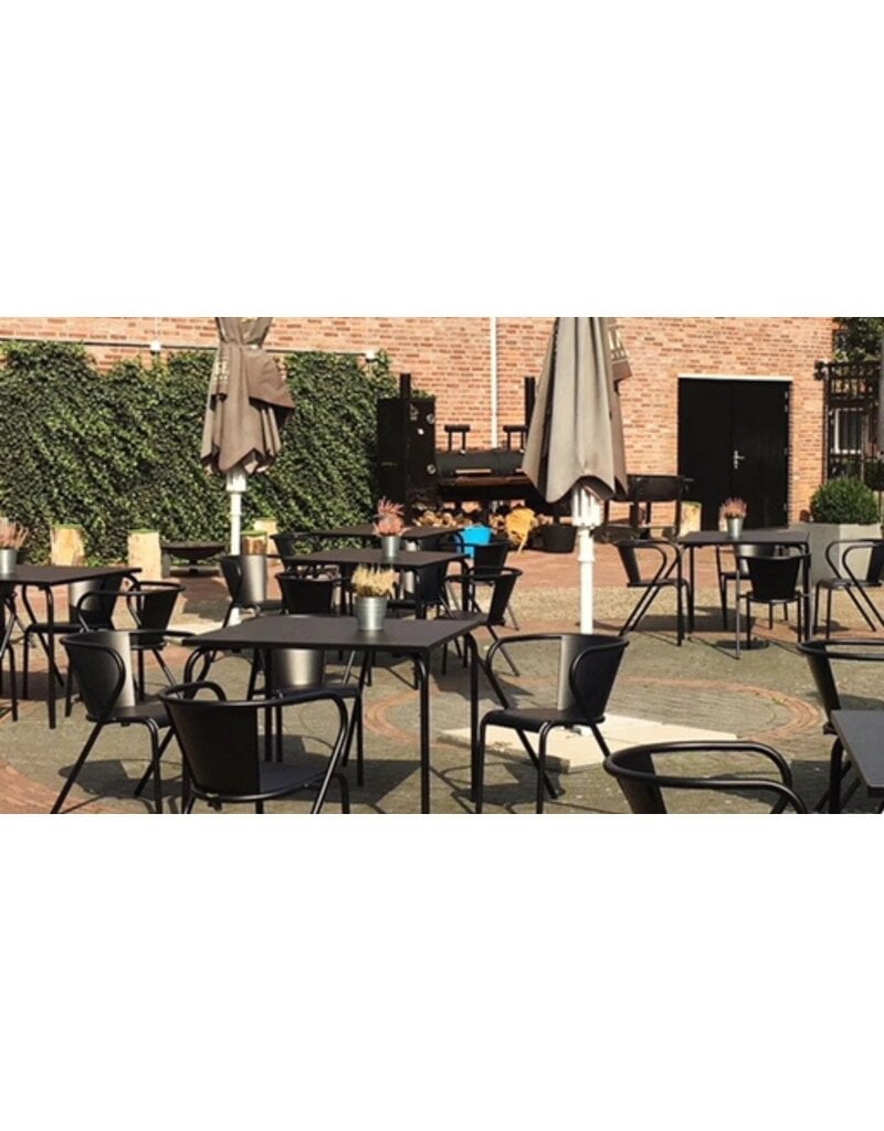 Adico Adico 5028 terrastafel  Izombé hout stapelbaar