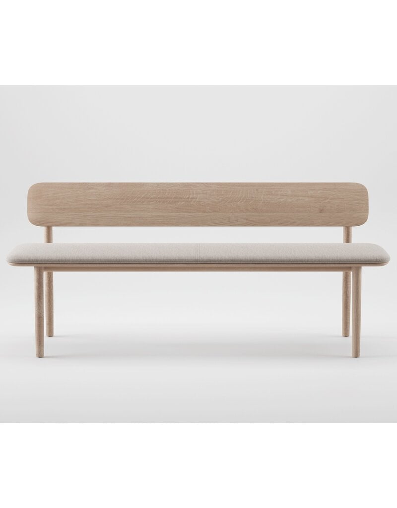 Artisan Artisan Neva houten bank met kussen