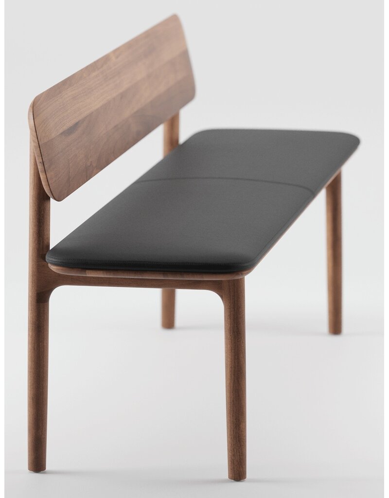 Artisan Artisan Neva houten bank met kussen