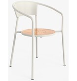 Adico Adico Andaluza terrasstoel stapelbaar, houten zitting