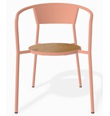 Adico Adico Andaluza terrasstoel stapelbaar, houten zitting