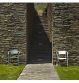 Adico Adico Andaluza terrasstoel stapelbaar, houten zitting