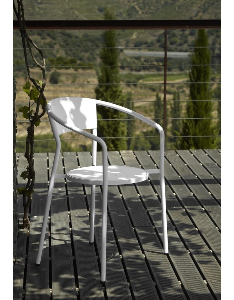 Adico Adico Andaluza terrasstoel stapelbaar, houten zitting