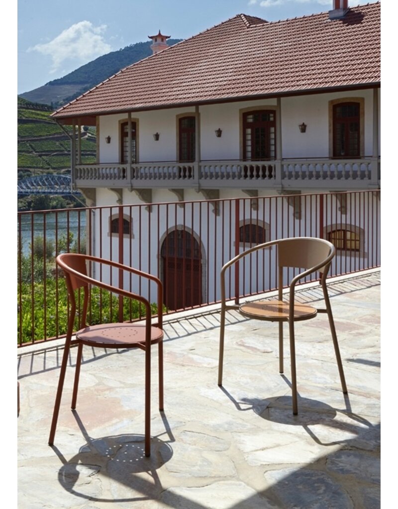 Adico Adico Andaluza terrasstoel stapelbaar, houten zitting