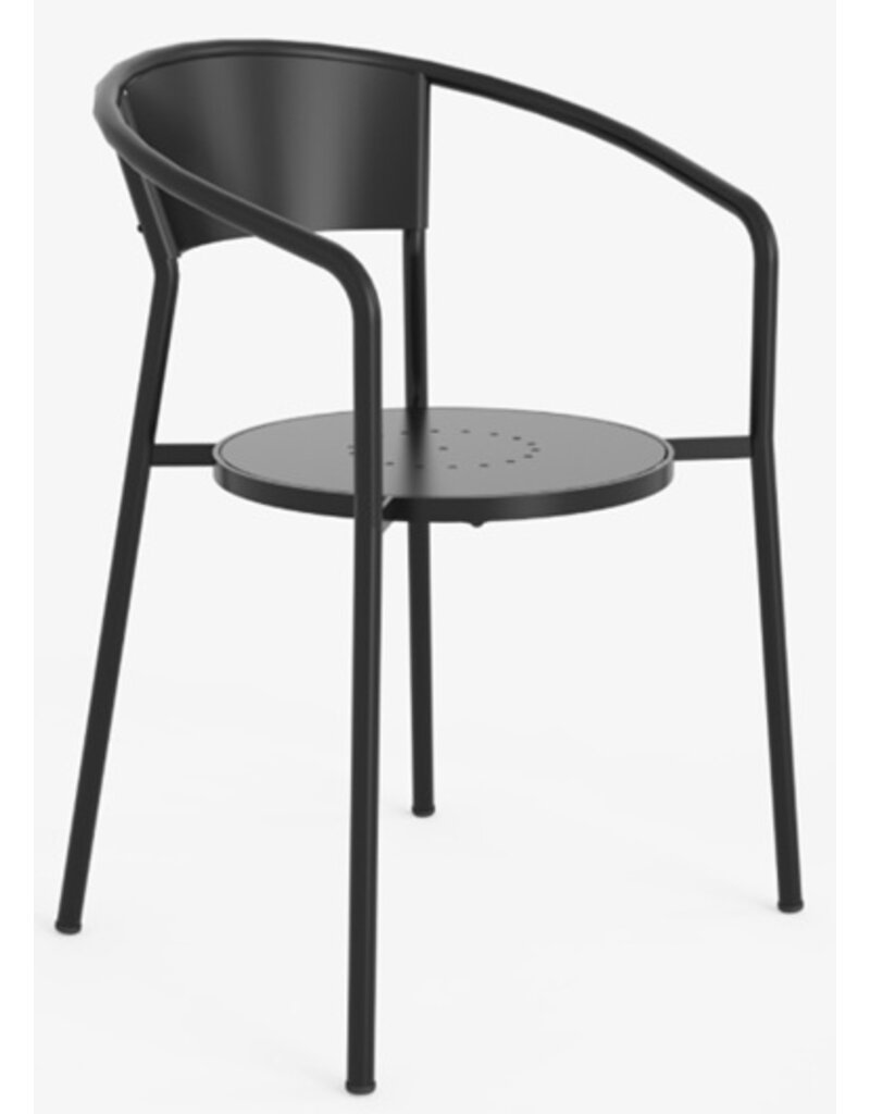 Adico Adico Andaluza terrasstoel stapelbaar, stalen zitting