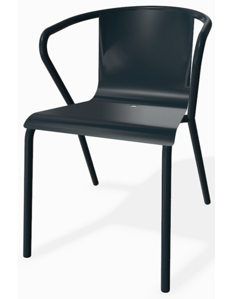 Adico Adico terrasstoel Manel aluminium, stapelbaar