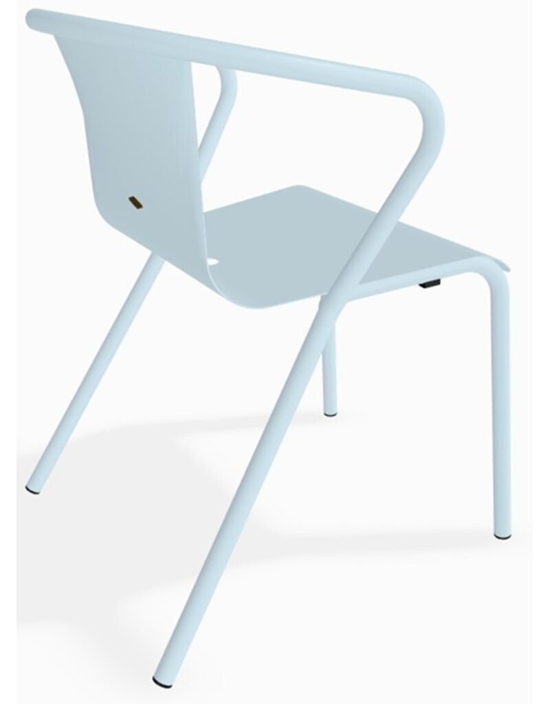 Adico Adico terrasstoel Manel aluminium, stapelbaar