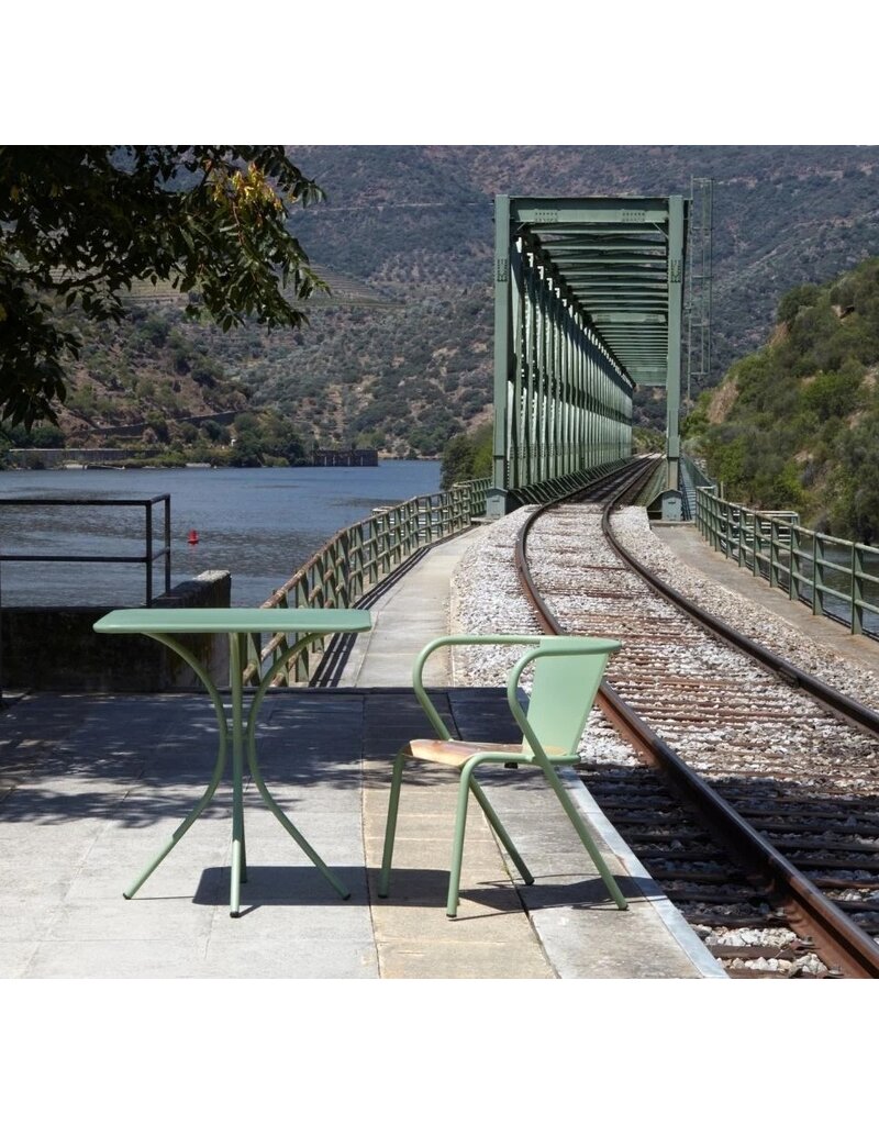 Adico Adico 591 stalen ronde bistro tafel