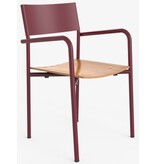 Adico Adico Realizador terrasstoel stapelbaar, houten zitting