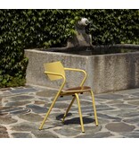 Adico Adico Arpa 2 terrasstoel stapelbaar, houten zitting