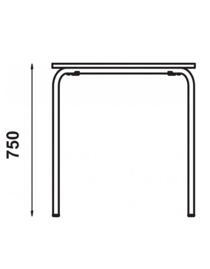 Adico Adico 5028 terrastafel Maritime Plywood stapelbaar