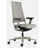 Klöber Klober Connex taupe bureaustoel met netrug