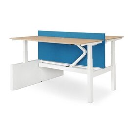 Voortman kantoormeubelen Voortman Hi-Tee zit-sta bureau half gesloten