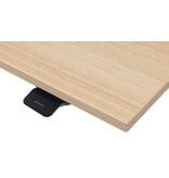 Voortman kantoormeubelen Voortman Hi-Tee elektrisch duo werkplek half gesloten