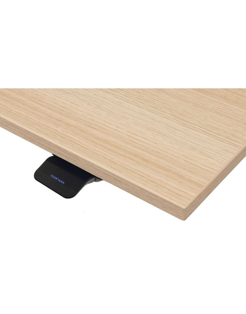 Voortman kantoormeubelen Voortman Hi-Tee elektrisch duo werkplek half gesloten