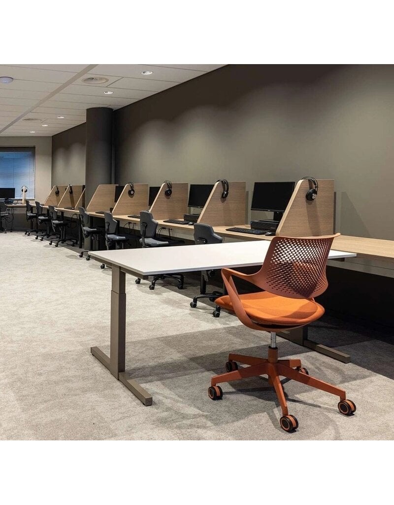 Voortman kantoormeubelen Voortman Hi-Tee zit-sta bureau elektrisch verstelbaar