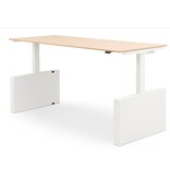 Voortman kantoormeubelen Voortman Hi-Tee zit-sta bureau met gesloten zijkanten