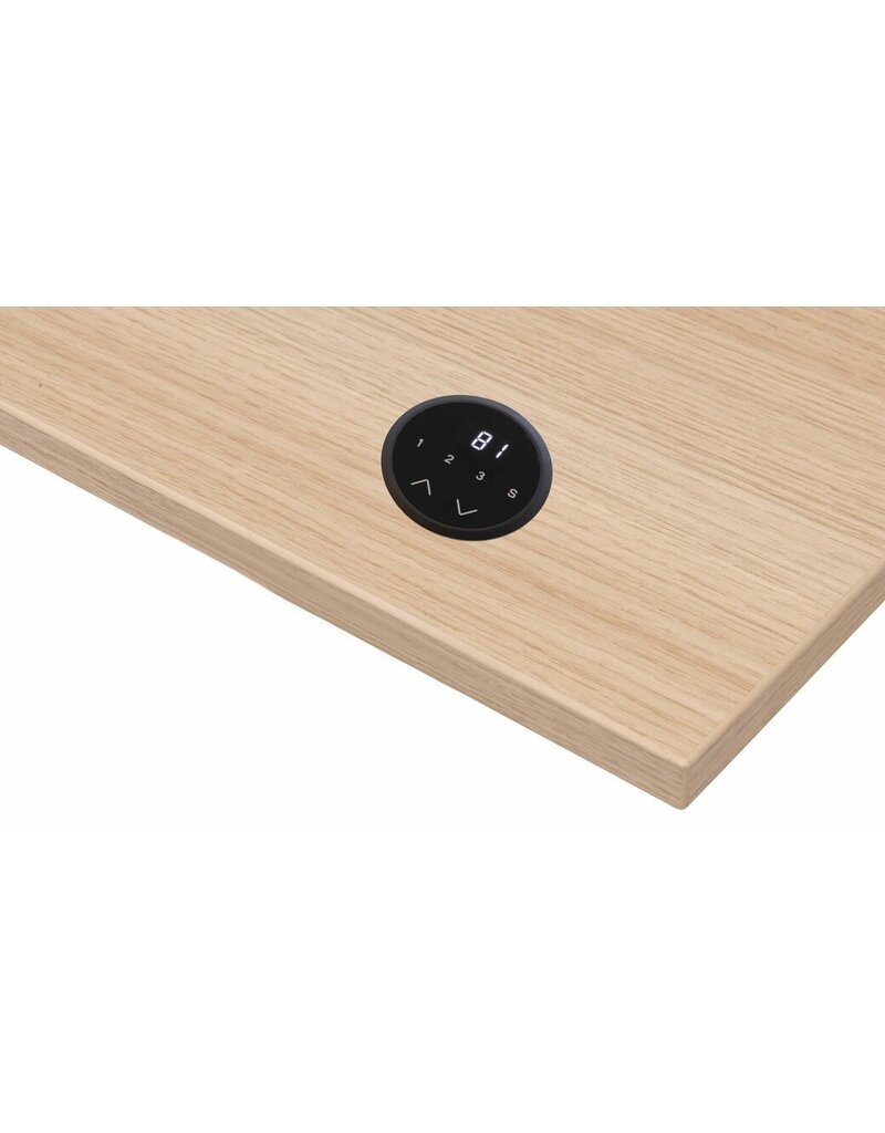 Voortman kantoormeubelen Voortman Hi-Tee verstelbaar bureau met vast dressoir