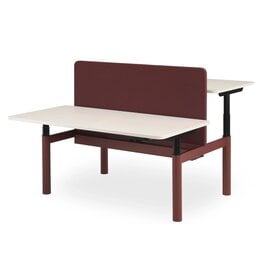 Voortman kantoormeubelen Voortman Halo zit-sta bureaueiland