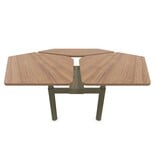 Voortman kantoormeubelen Voortman Halo Triple zit-sta duo werkplek 3 personen